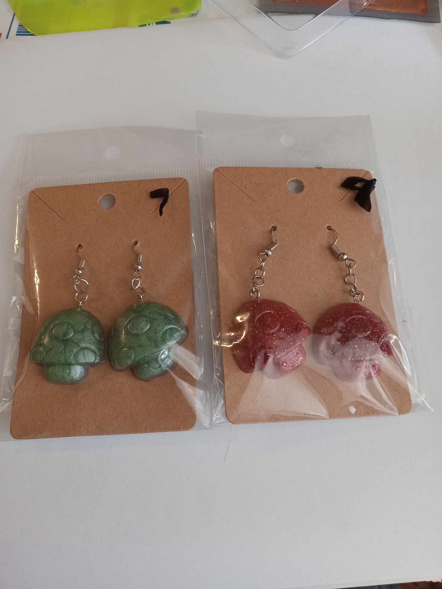 Mushroom Earrings