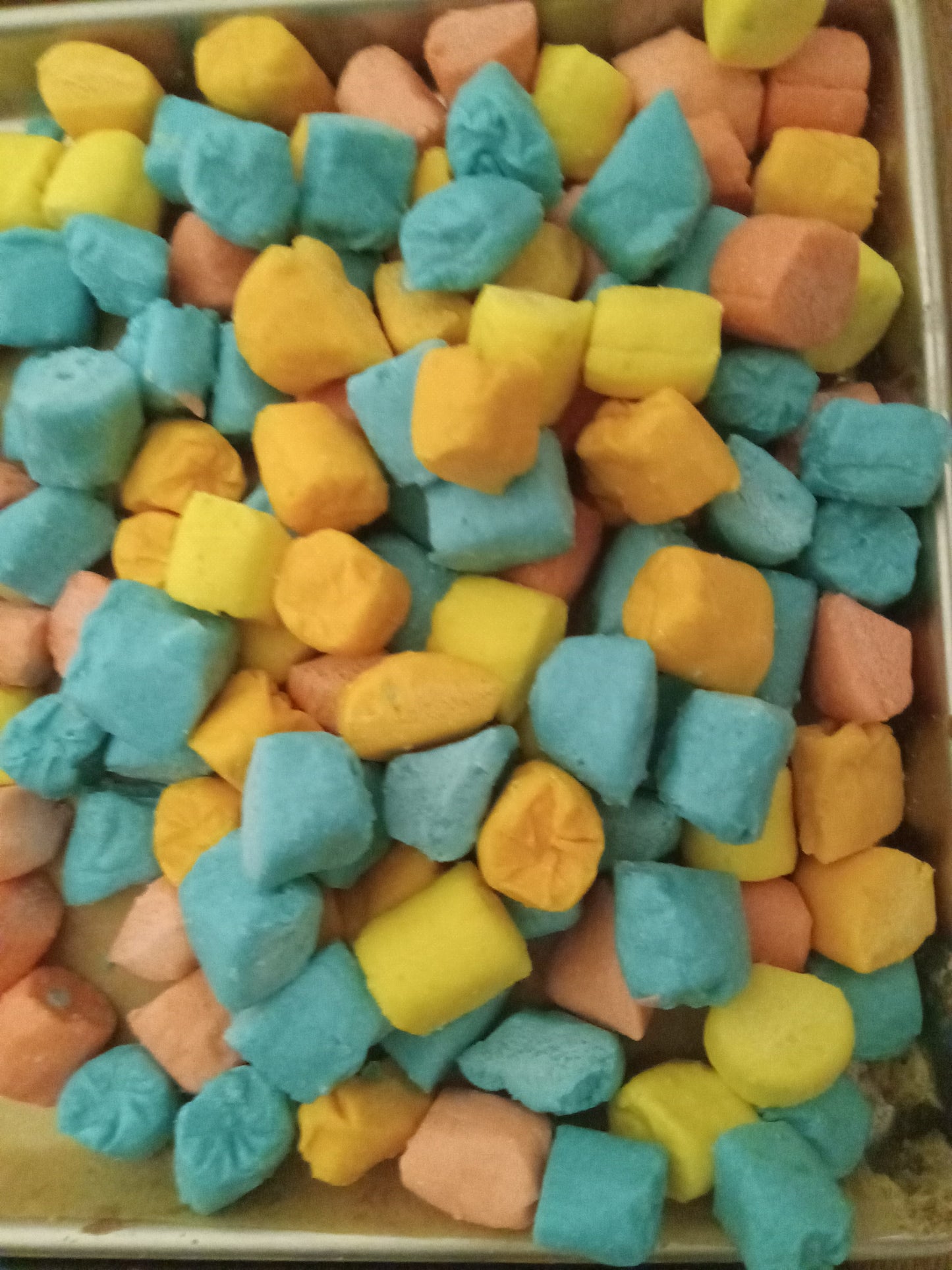 Freeze dried Sour Tootsies Roll Suckers