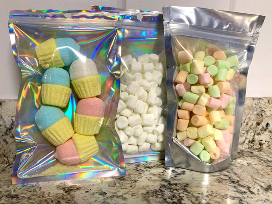 Freeze Dried Cupcake Marshmallows